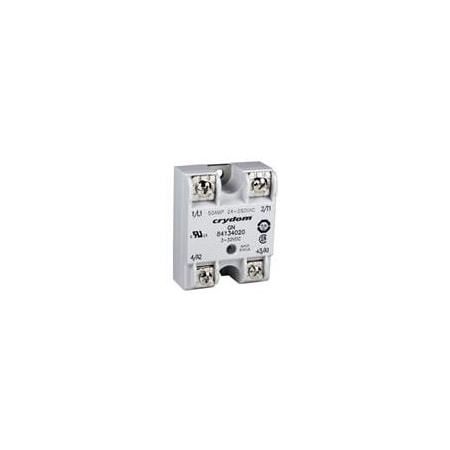 Crydom Solid State Relays - Industrial Mount Ssr Relay, Panel Mount, Ip00, 280Vac/25A, Lvac In, Zero Cross 84134012
